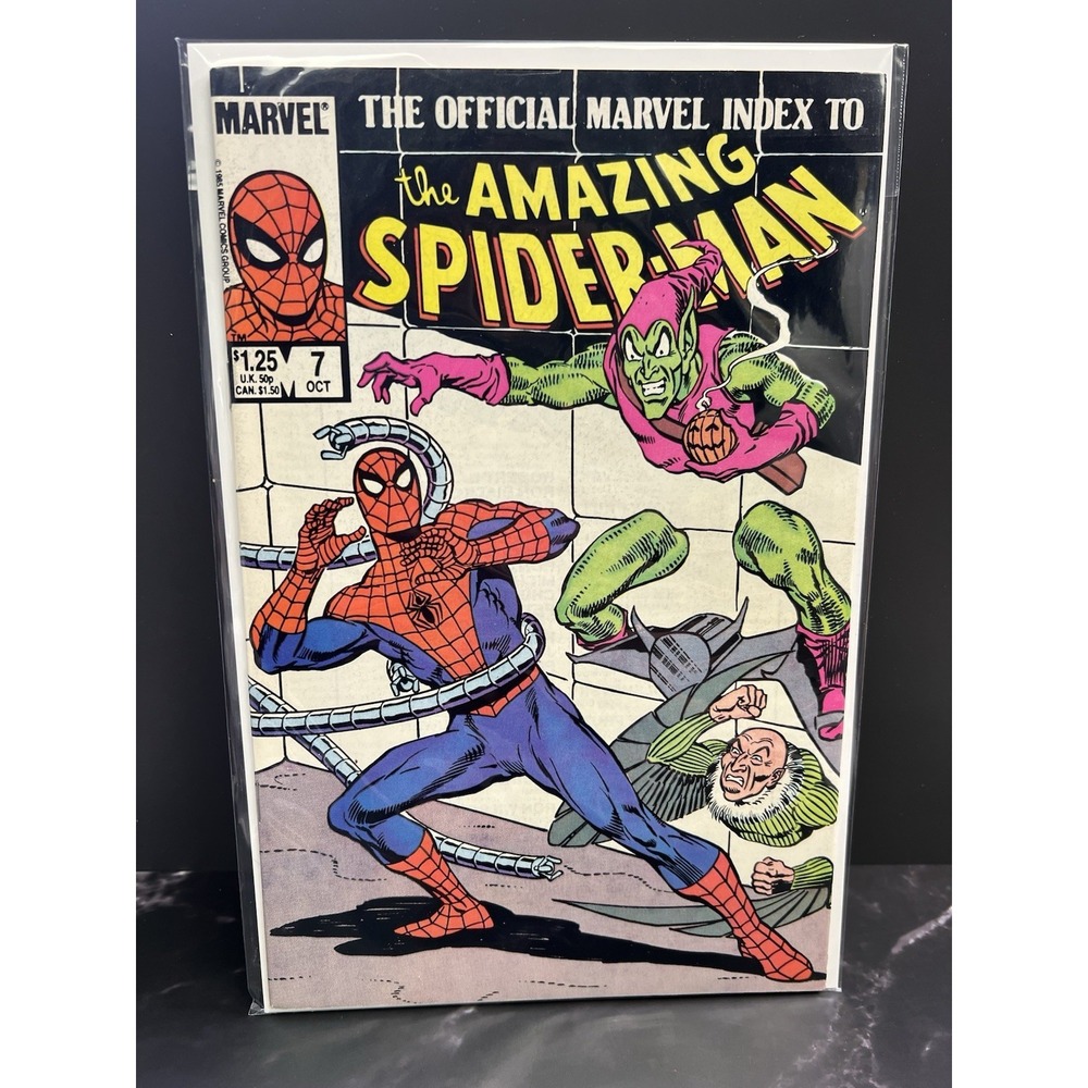 1985 Amazing Spider-Man Index #7 Marvel Comic - Picture 1 of 3